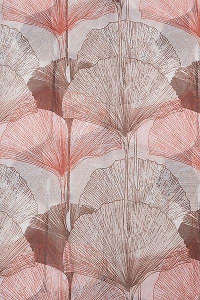 styleBREAKER Modeschal Langer Schal Ginkgo Leaves, günstig online kaufen