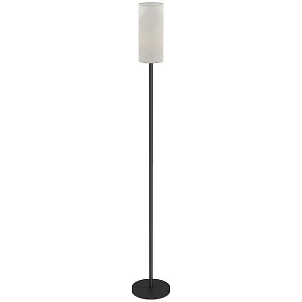 HOMCOM Stehlampe, Stehleuchte mit Lampenschirm aus Stoff, E27 Fassung, Stan günstig online kaufen