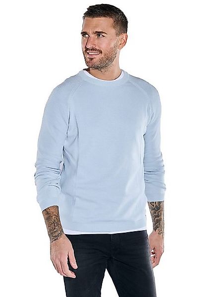 emilio adani Rundhalspullover Pullover uni günstig online kaufen