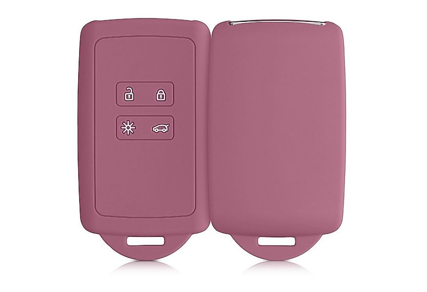 kwmobile Schlüsseltasche Autoschlüssel Hülle für Renault, Silikon Schutzhül günstig online kaufen
