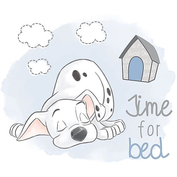 Komar Bild "101 Dalmatiner Bedtime" Disney 1 Stk. tlg. Wandbild zur Dekorat günstig online kaufen