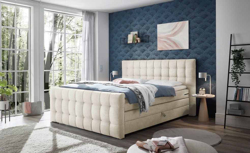 ED EXCITING DESIGN Boxspringbett Loberie, mit günstig online kaufen