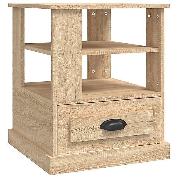 vidaXL Beistelltisch Sonoma-Eiche 50x50x60 cm Holzwerkstoff 816411 günstig online kaufen