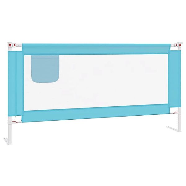 Kleinkind-bettschutzgitter Blau 180x25 Cm Stoff günstig online kaufen
