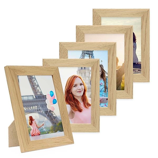 PHOTOLINI Bilderrahmen 5er Set breite Rahmen, günstig online kaufen