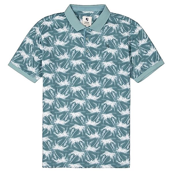 Garcia Kurzarm Polo Shirt L Ocean Green günstig online kaufen