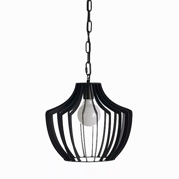 Deckenlampe 35 X 35 X 31 Cm Schwarz Metall günstig online kaufen