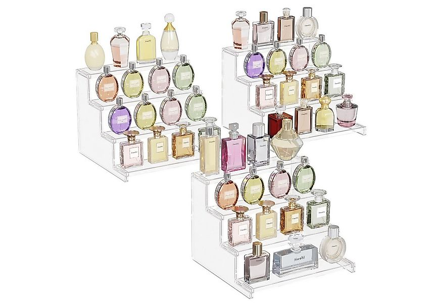 Lifewit Stufenregal Klarer Display Ständer, Plastik Organizer für Figuren, günstig online kaufen