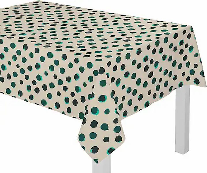 Adam Tischdecke »Dots«, (1 St.), aus Bio-Baumwolle,Made in Germany günstig online kaufen
