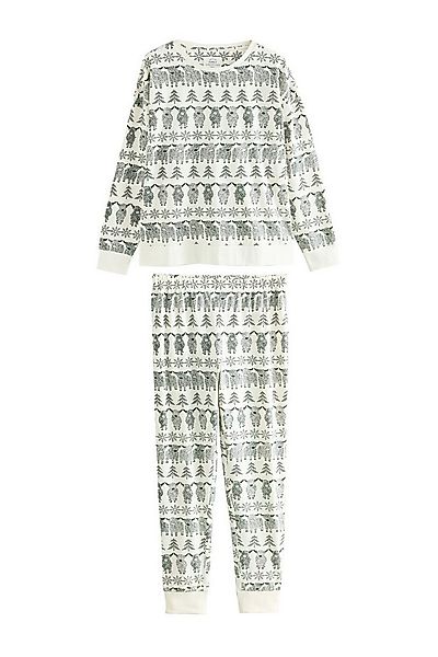 Next Pyjama Langärmeliger Familien-Schlafanzug, Weihnachten (2 tlg) günstig online kaufen