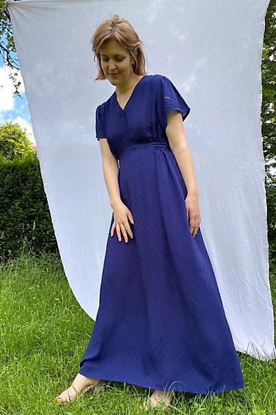 Langes Kleid Kalie Aus Viskose günstig online kaufen