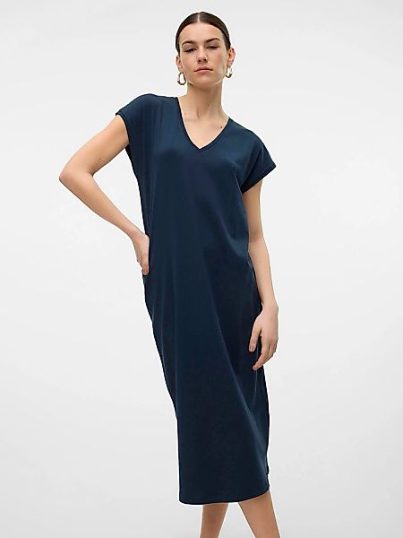 Vero Moda Midikleid "VMBARBARA SS CALF DRESS JRS SPE GA" günstig online kaufen