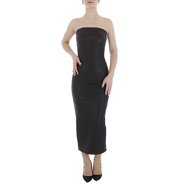 Ital-Design Lederkleid Damen Party & Clubwear günstig online kaufen