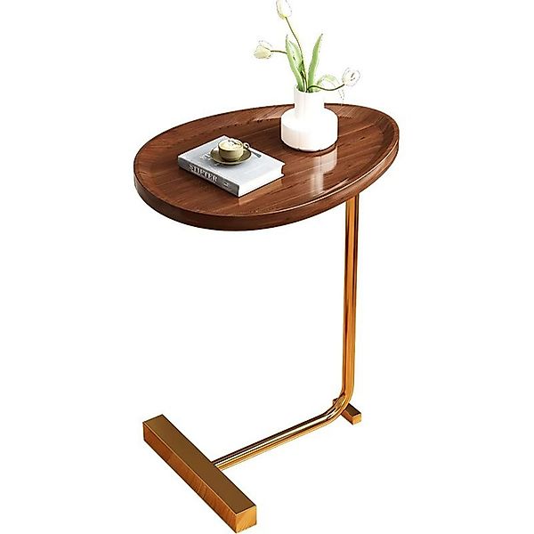 HEYHIPPO Beistelltisch C-Beistelltisch mit Holzplatte und günstig online kaufen