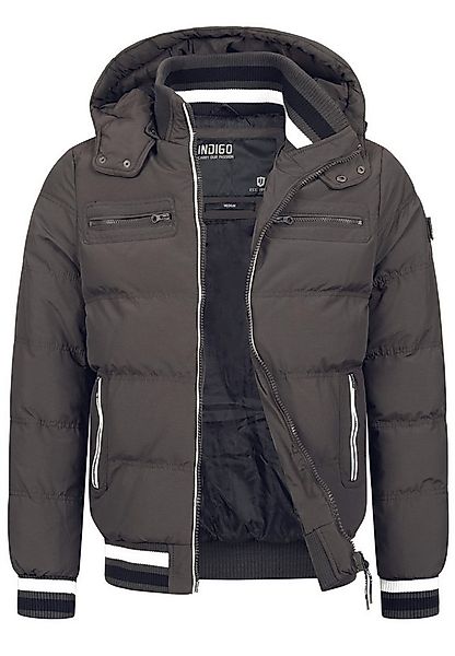 Indicode Steppjacke Herren Marlon Herrenjacke Daunen-Optik mit sportlichem günstig online kaufen