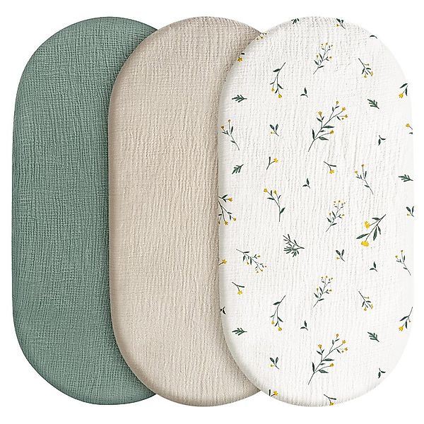 FOUORTUNATE-BEE Spannbettlaken 3er-Pack Spannbettlaken, (3 Stück), günstig online kaufen