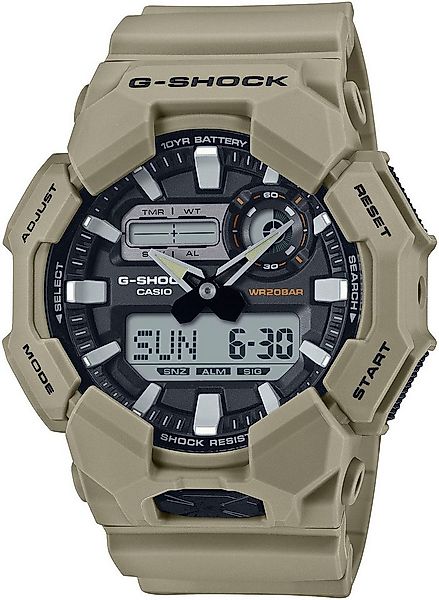 CASIO G-SHOCK Chronograph GA-010-5AER, Quarzuhr, Armbanduhr,Herrenuhr, digi günstig online kaufen