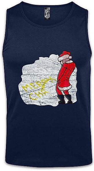 Urban Backwoods Tanktop Santa Snow Ärmelloses T-Shirt Bad Weihnachtsmann Sa günstig online kaufen