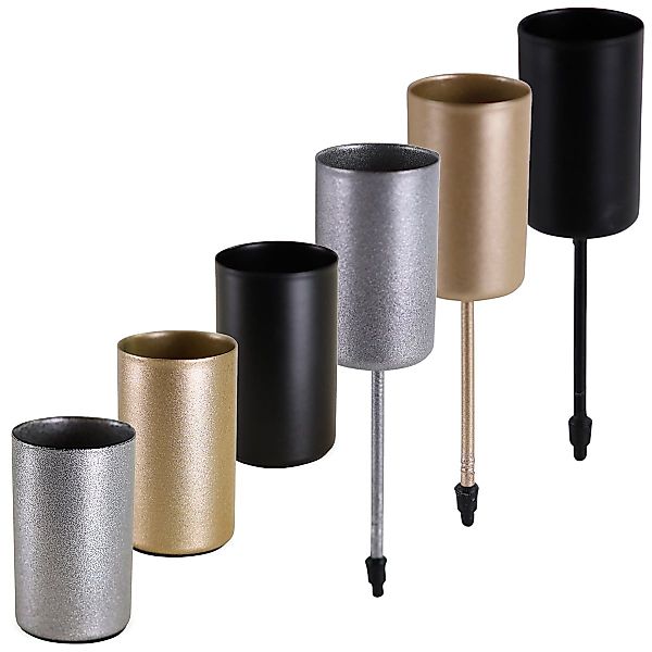matches21 HOME & HOBBY Kerzenhalter Metall günstig online kaufen
