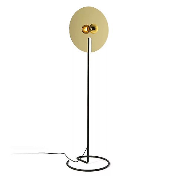 WEVER & DUCRÉ Mirro Stehlampe 2.0 schwarz/gold günstig online kaufen