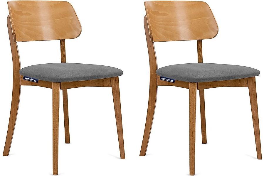 KONSIMO® Holzstuhl VINIS Esszimmerstühle, skandinavischer Stil, hergestellt günstig online kaufen