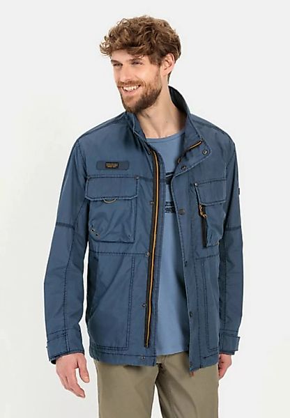 camel active Blouson mit Stehkragen Markenlabel günstig online kaufen