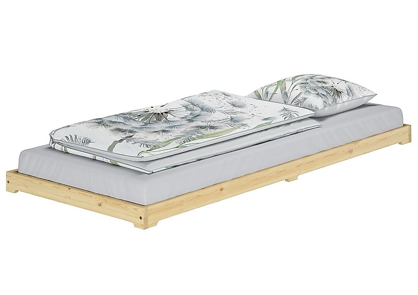 ERST-HOLZ Bett Studentenbett Futon Extra Niedriges günstig online kaufen