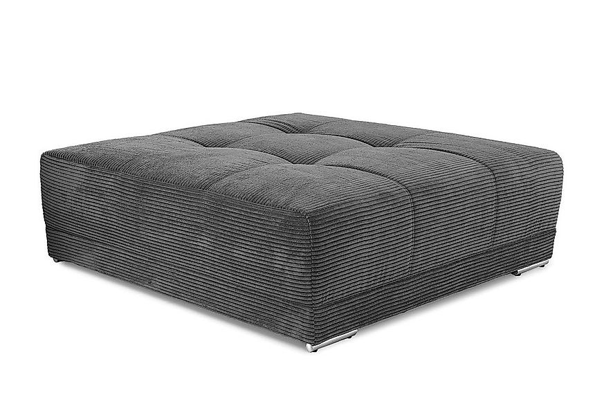 luma-home Polsterhocker 15175 (XXL-Hocker B120/H120/T39 cm günstig online kaufen
