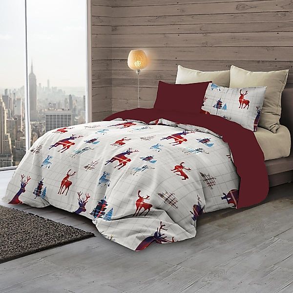 TRAUMSCHLAF Bettwäsche Alpino, Flanell, 2 teilig, günstig online kaufen