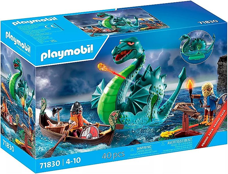 Playmobil® Wikinger mit Seeungeheuer (71830), Playmobil History Konstruktio günstig online kaufen