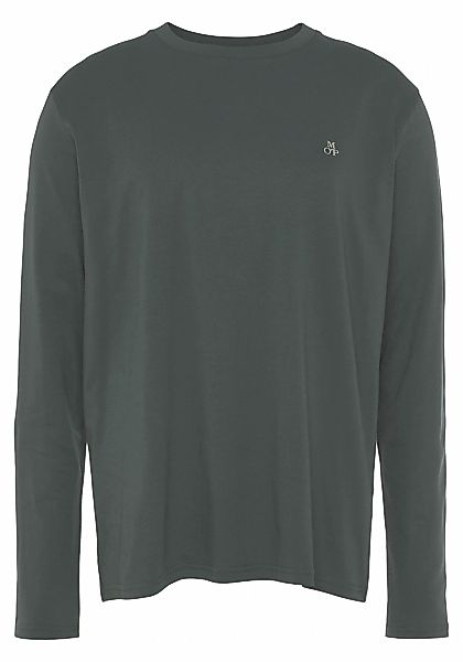 Marc O'Polo Long Sleeve T-Shirt Dunkelgrün - Größe XXL günstig online kaufen