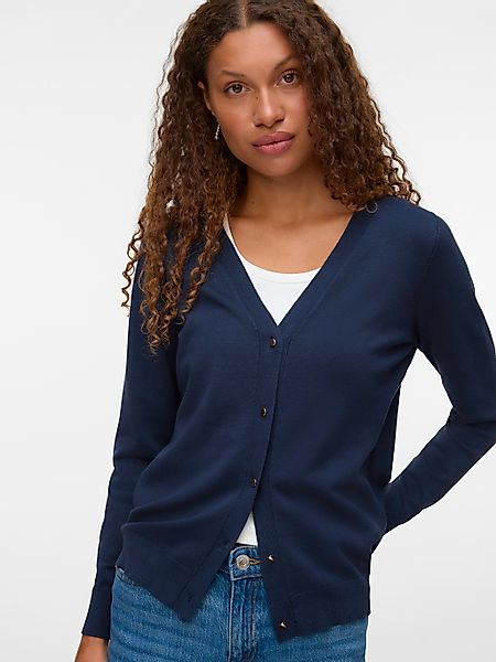 Vero Moda Strickjacke "VMSILJE LS V-NECK CARDIGAN GA NOOS" günstig online kaufen