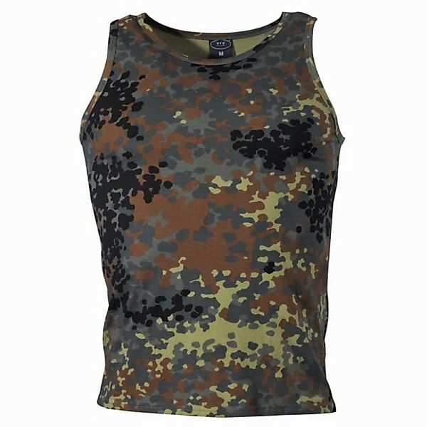 MFH T-Shirt Outdoor Tarn Tank-Top, flecktarn, 170 g/m² XXXL günstig online kaufen