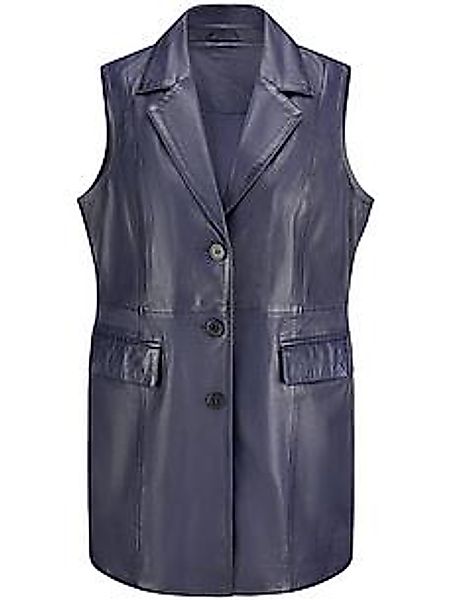 Lederweste Emilia Lay blau günstig online kaufen