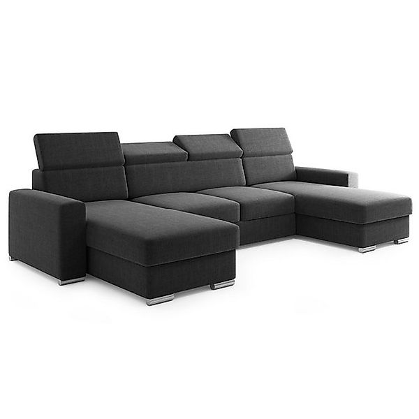 M-Punkt24 Wohnlandschaft BARI, U-Form, mit Bettkasten, günstig online kaufen