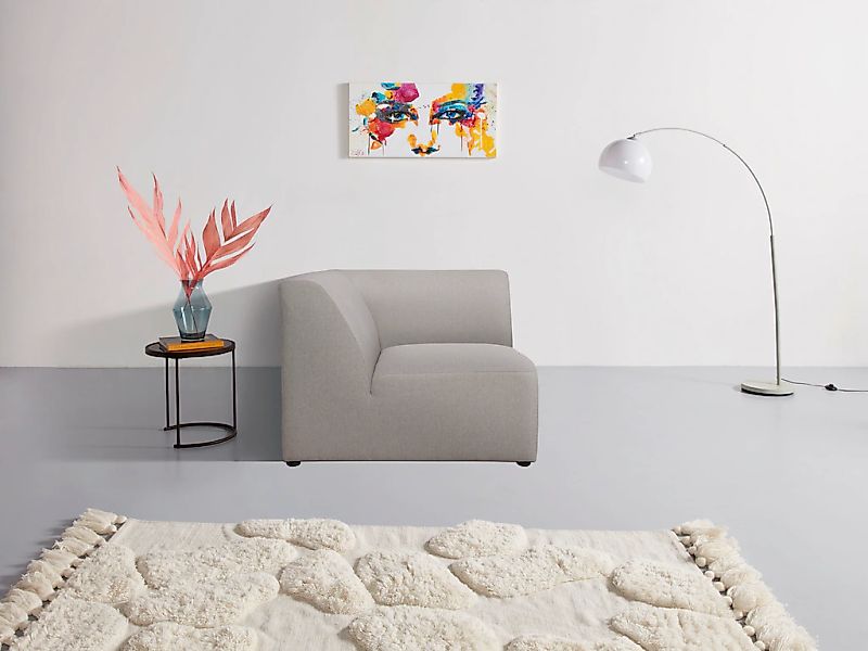 INOSIGN Sofa-Eckelement "Koa, Sofamodul, passend zur Serie KOA", in Webstof günstig online kaufen