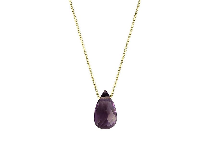 CELESTA Kette mit Anhänger 375 Gelbgold Amethyst günstig online kaufen
