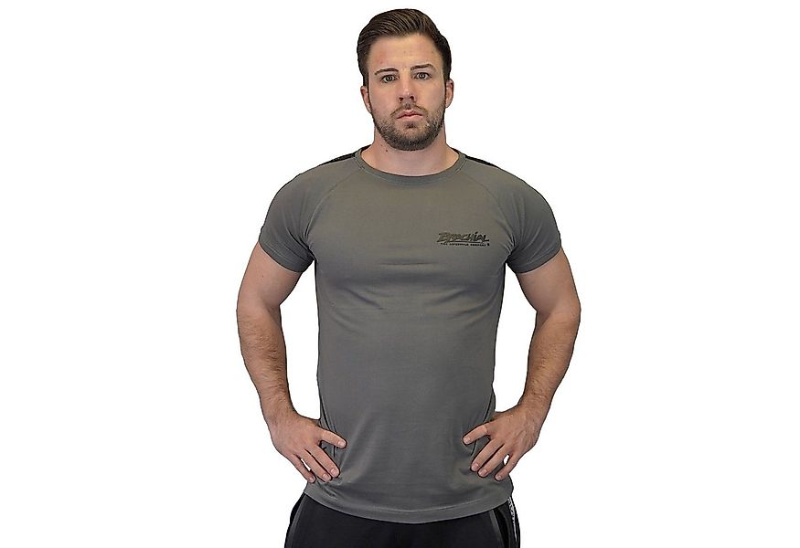 BRACHIAL THE LIFESTYLE COMPANY T-Shirt Brachial T-Shirt "Classy" grau/schwa günstig online kaufen
