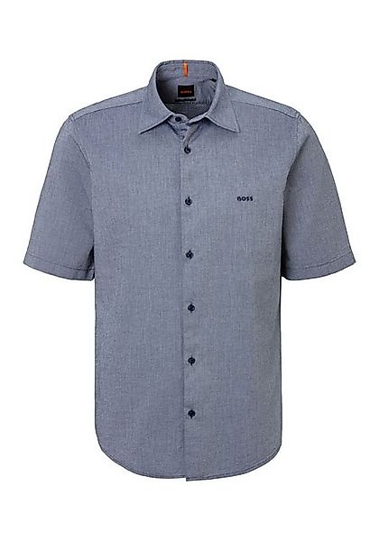 BOSS ORANGE Kurzarmhemd Rash_2_M mit tonigem Logo günstig online kaufen