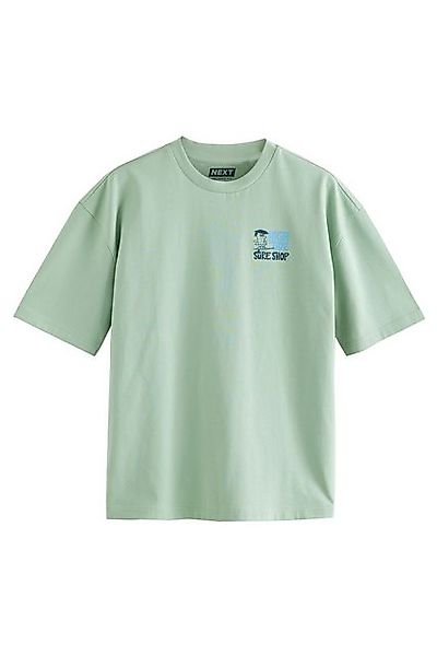 Next Print-Shirt T-Shirt mit Grafikprint 100 % Baumwolle (1-tlg) günstig online kaufen