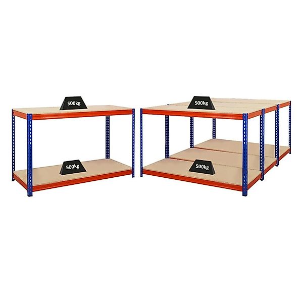 PROREGAL Mega Deal 4x Profi Werkbank STRONG BEAST HxBxT 90x150x60cm mit Fac günstig online kaufen