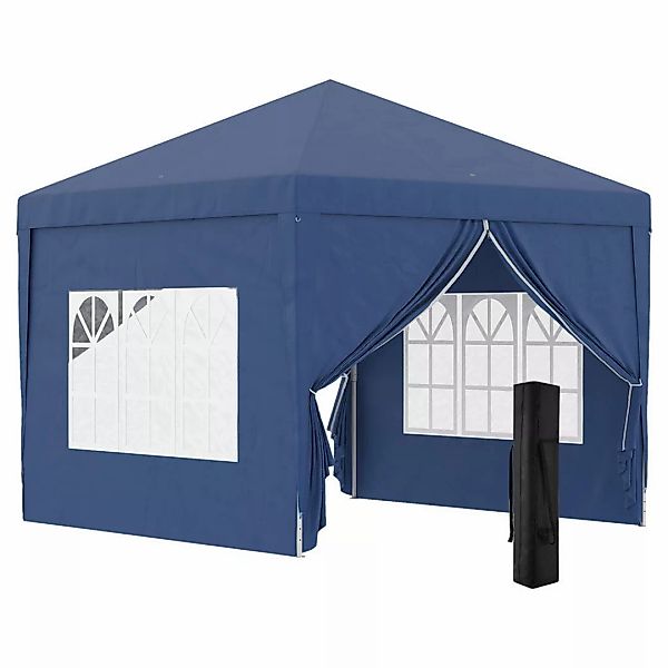 Outsunny Pavillon blau Polyester B/H/L: ca. 2,95x2,95x2,58 cm günstig online kaufen