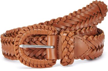 LASCANA Flechtgürtel Hüftgürtel Ledergürtel, einfaches Verstellen, günstig online kaufen