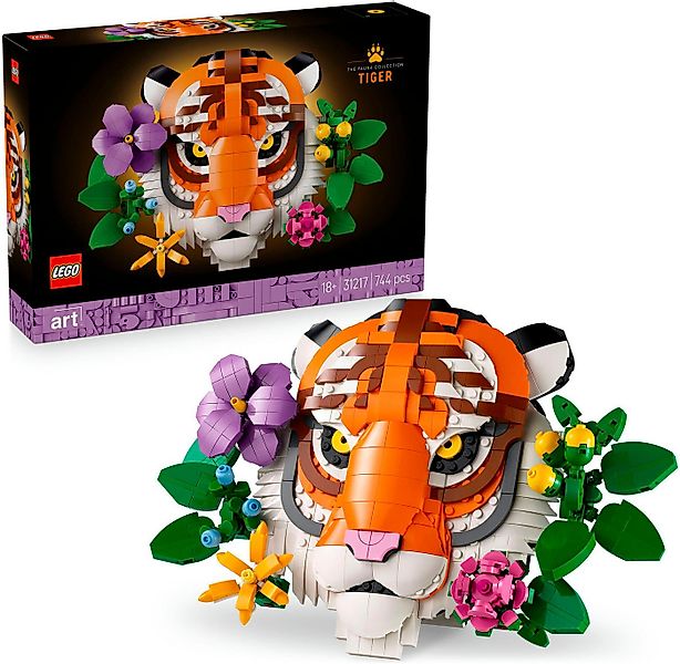 LEGO® Fauna Collection - Tiger (31217), LEGO ART Konstruktionsspielsteine, günstig online kaufen
