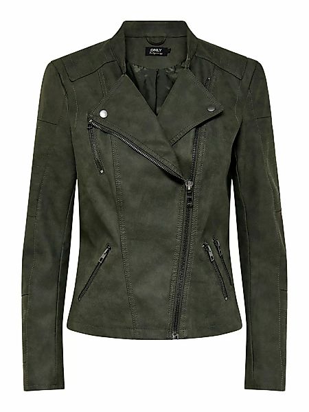 ONLY Lederimitatjacke "ONLAVA FAUX LEATHER BIKER OTW NOOS", mit Biker-Detai günstig online kaufen