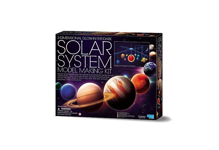 KidzLabs 3D-Puzzle Model Making Kit 3D Leuchtendes Sonnensystem, Puzzleteil günstig online kaufen