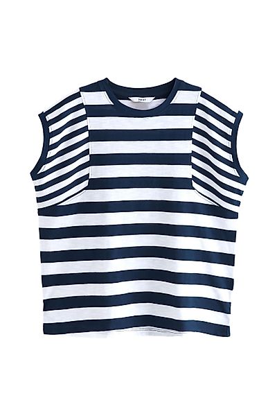 Next T-Shirt Kurzärmeliges Slub T-Shirt mit günstig online kaufen