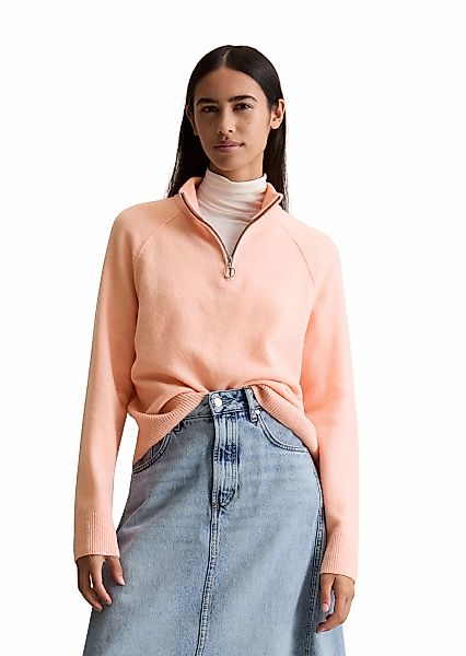 Marc OPolo DENIM Strickpullover "aus flauschigem Schurwolle-Mix" günstig online kaufen