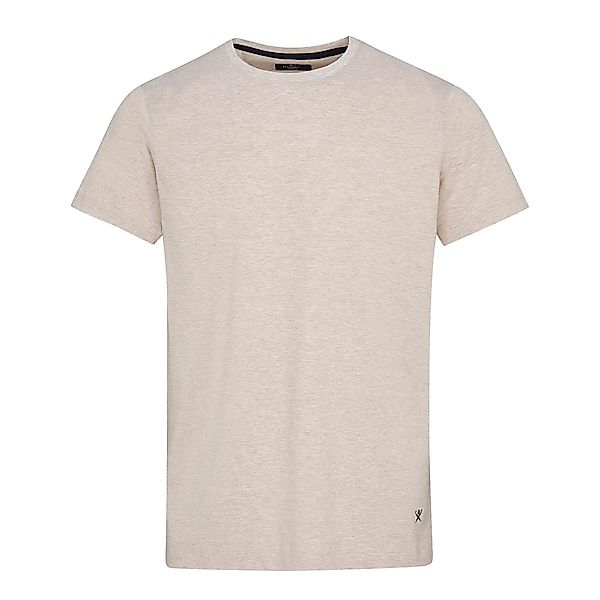 Hackett Mix Blend Pique Kurzärmeliges T-shirt XL Beige günstig online kaufen