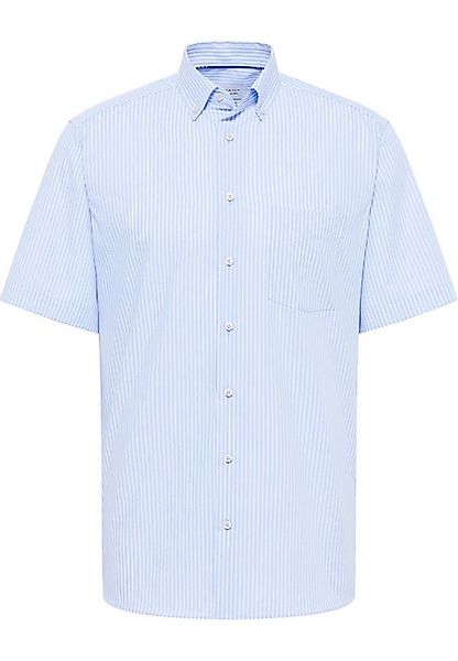 Eterna Kurzarmhemd 4184-C18U, gestreiftes Popeline Hemd mit Brustasche, Mod günstig online kaufen